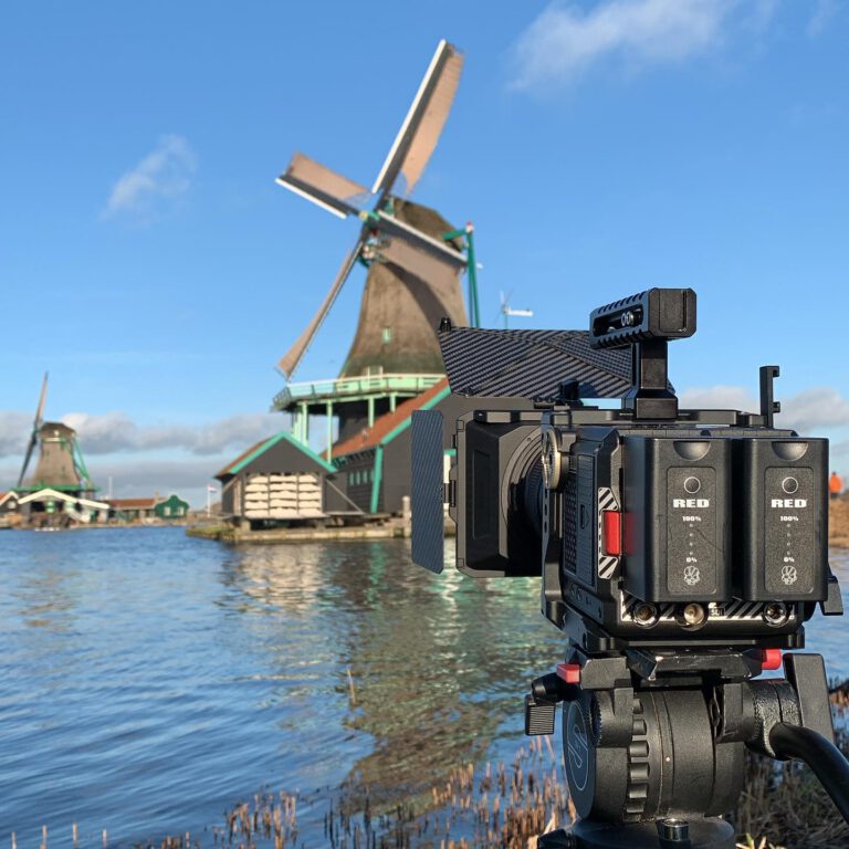 Videoproductie op locatie bij de Zaanse Schans